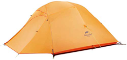 Naturehike Cloud-up Ultraligero Tienda 3 Persona Tienda de Campaña Impermeable Doble Capa Camping Tienda de Campaña (210T Naranja Actualizar) precio