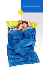 Naturehike SD15M030-J Saco de Dormir Doble, Adultos Unisex, Indigo precio