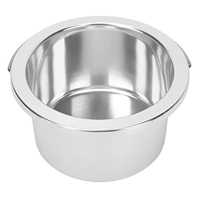 Recipiente de Depilación, Depilación de Repuesto, Olla Interior de Depilación, Regalo, Fácil de Limpiar, Accesorio Portátil de Plata para Máquina Depi