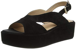 Geox D FAVIGNANA R D, Sandalias de cuña Mujer, Negro, 35 EU características
