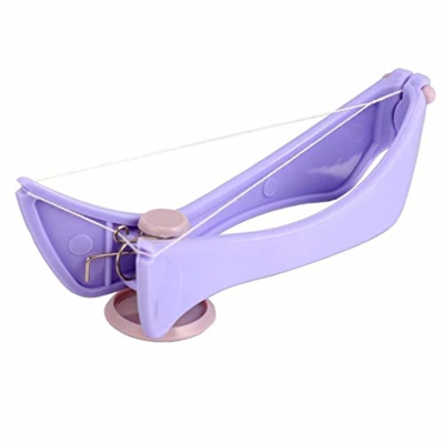 SXXYZY Mini depiladora facial para mujer, depiladora con rosca de primavera, eliminador de cara para mejillas, ceja, herramienta de belleza de maquill