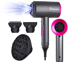 Secador de pelo profesional 1800 W para secado de cabello iónico 3 puntas 3 velocidades, bajo ruido y secado de viaje precio