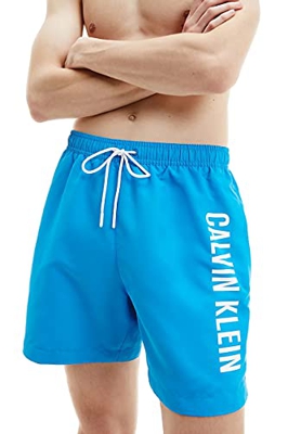 Calvin Klein Medium Drawstring, Baador para Hombre para Hombre, Azul (Candy Blue), M