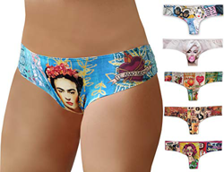 "N/A" Braga Bikini Traje de baño de Mujer/Corte brasileña sin Costuras Corte Laser/Ropa Moda Mujer (Azul, M-L) en oferta