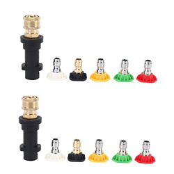 HAOHON 2X Adaptador de Arandela de Presión con Hembra de Latón de 1/4 de Pulgada para la Serie K de en oferta