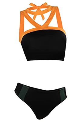 Haydory My Hero Academia Bikini Bakugou Katsuki, traje de baño de dos piezas, decoración de verano, ropa de playa, cosplay