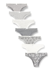 Women' Secret Braguitas GREY PACK BRASILIEN BRIEF 4932625 Estampado Gris ,M para Mujer en oferta