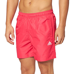 adidas Solid CLX SH SL Swimsuit, Power Pink, L Mens en oferta