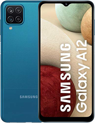 Samsung Galaxy A12 - Smartphone 64GB, 4GB RAM, Dual Sim, Blue en oferta