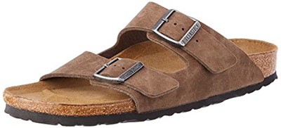 Birkenstock Arizona, Sandalia Hombre, Dusty Concrete Gray, 46 EU