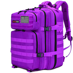 Memories Mochila 45L Tactica Militar Impermeable para Crossfit Caza Senderismo Gimnasio y Deportes al Aire Libre. (Morado 2) características