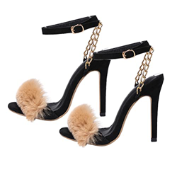 Generic Sandalias de Tacón Mullidas con Tacón Alto para Mujer características