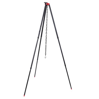 linxiaojix Parrilla de Trípode para Barbacoa, Larga Vida útil, Resistente, Duradera, Parrilla para Barbacoa para Acampar Al Aire Libre para Picnics