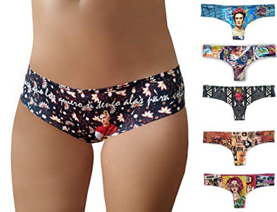 "N/A" Braga Bikini Traje de baño de Mujer/Corte brasileña sin Costuras Corte Laser/Ropa Moda Mujer (Marrón, M-L)