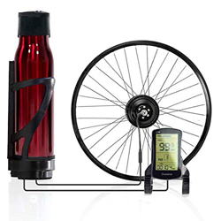 OUYA Kit de conversión de Bicicleta eléctrica con batería, Kit de conversión de Bicicleta de 350 W con Asistencia eléctrica y Modo eléctrico Puro, par precio