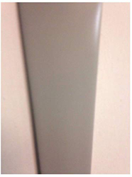 Correa de vinilo para reparación de muebles de jardín de 2 x 20 pies, acabado mate (gris) + 20 remaches gratis. en oferta