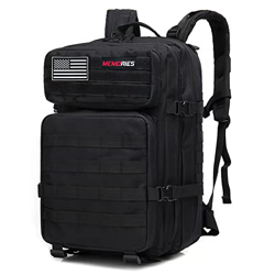 Memories Mochila 45L Tactica Militar Impermeable para Crossfit Caza Senderismo Gimnasio y Deportes al Aire Libre. (Negro 2) en oferta