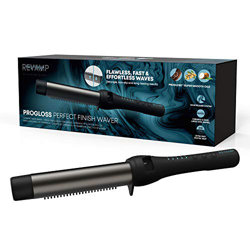 REVAMP Progloss Perfect Finish Waver - Varita de cerámica con cerdas retráctiles, crea rizos suaves, tecnología de calor ultrarrápida, cerámica, barri precio