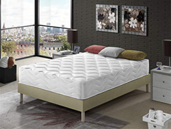 Dagostino Home Firenza – Colchón Viscografeno, Altura 25cm, Reversible (Cara Invierno-Verano), Firmeza/Dureza Alta, Blanco, 150x190 características