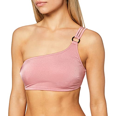 Iris & Lilly SH191022 Parte Superior de Bikini, Rosa, 48