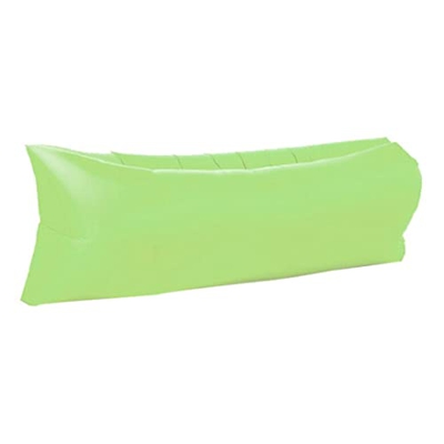 Yoyakie Sofá Inflable de Aire para tumbonas, sofá Inflable, Silla de Camping Anti Fugas, Junto al Lago, portátil Hommock con Sacos de compresión, Verd
