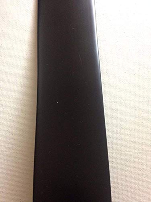 Correa de vinilo para reparación de muebles de jardín, de 2 x 20 pies, acabado mate (negro) + 20 remaches gratis!
