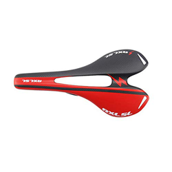 RXL SL Sillín de Carbono Bicicleta Ultraligera Amortiguador Bici Carreras Ciclismo Rojo (3K Mate) en oferta
