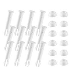 tellaLuna 36 pines de plástico para juntas de piscina y 36 sellos de goma para partes de FramePool redondas por encima del suelo 28270-28273 (2.36 pul en oferta