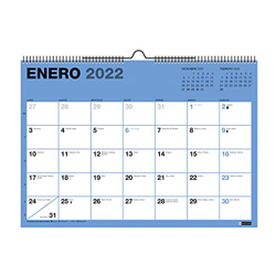 Miquelrius - Calendario de pared 2022 Chromat - tamaño A3 (420 x 296 mm) - con espacio para anotar - Multicolor precio