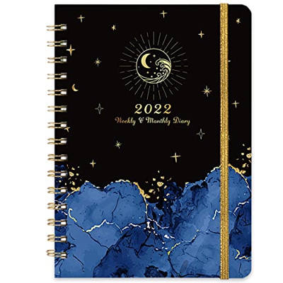Agenda 2022 - A5 agenda de enero a diciembre de 2022, 15 x 21 cm