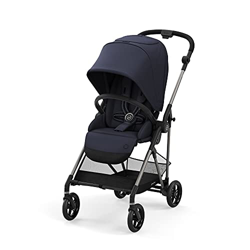 CYBEX Gold Melio Cochecito, Desde nacimiento hasta aprox 3 años (máx. 15 kg), Ultraligero (solo 6,0 kg), Navy Blue precio
