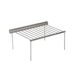 Parrillas para acampar al aire libre, Parrilla portátil para acampar, Parrilla plegable compacta de acero inoxidable para barbacoa de carbón para picn en oferta