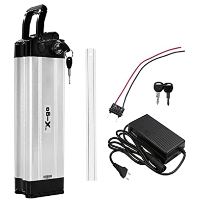 X-go batería Bicicleta eléctrica 36v 10.4Ah 2port batería de Iones de Litio, Placa de protección 20A BMS, Bicicleta eléctrica Adecuada para 200W 250W 