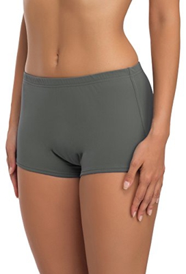 Merry Style Shorts Bañadores Deportivos Trajes de Baño Mujer Modelo L23L1 (Gris (9168), 34)