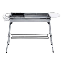 LUP Parrilla de la Barbacoa, Parrilla Plegable del carbón de leña de la Estufa del BBQ de la Parrilla de la Barbacoa del Acero Inoxidable características