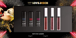 NYX Professional Makeup Set de Maquillaje Matte Feat Lacquer, 3 Pintalabios Suede Matte Lipstick y 3 Slip Tease Full Colour Lip Lacquer, Diferentes to precio