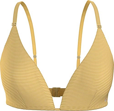 Tommy Hilfiger Triángulo Fijo Rp Parte Superior de Bikini, Morning Glow, S para Mujer