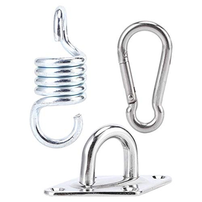 Soporte para hamaca, juego de suspensión en acero inoxidable, para Pavilion Garden