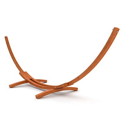 Ampel 24, Soporte para Hamaca de Madera XXL, Madagascar: 450cm | sin Hamaca | Madera de lárice Resistente | Capacidad: 150 kg