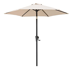 C-Hopetree Market Garden - Sombrilla para exterior (2,3 m, con manivela e inclinación), color beige precio