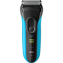Braun Series 3 3040 mojado y seco Foil Shaver para los hombres, Eléctrico Hombres de navaja de afeitar, cuchillas de afeitar, máquinas de afeitar, Afe características