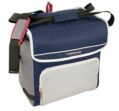 Campingaz Kühltasche Fold N Cool Nevera Flexible, 20 l, Unisex, Azul Marino/Gris + M20 Acumulador Frio, Unisex, Azul, 17 x 3 x 20 cm