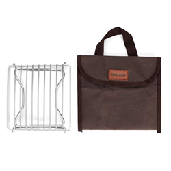 Sdfafrreg Parrilla para Barbacoa, Parrilla para Barbacoa, Resistente Al Calor con Bolsa de Almacenamiento para Mochileros, Playas para Acampar, Barbac en oferta