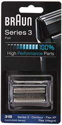 Braun - Láminas 31B - Láminas de recambio para afeitadoras Series 3/Contour Series/Flex XP II/Flex XP/Flex integral negra precio