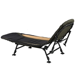 Ejoyous Cama Plegable para Acampar, 4 Patas Es Silla Reclinable Ajustable Cama de Dormir Plegable de Oficina de Esponja Gruesa de Alta Densidad Desmon características