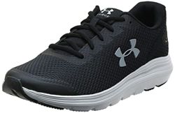 Under Armour UA Surge 2 - Zapatillas para Correr, Hombre, Negro (Black / White / Mod Gray), 45 EU precio