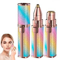 Depiladora Facial 2 en1,Afeitadora Eléctrica de Bolsillo Recargable USB con Luz LED Para Mujer. Depiladora de Cejas, Labios, Barbilla y Zonas Sensible características