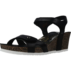 Panama Jack Julia Boulevard, Sandalias con cuña Mujer, Schwarz, 37 EU en oferta