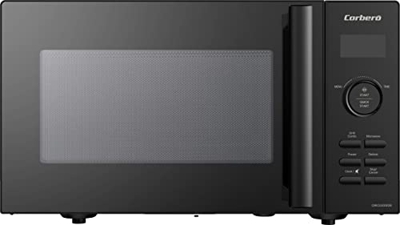 Corberó CMICG2000DB Microondas de Libre Instalación Capacidad 20 Litros, Color Negro, Potencia 1200W