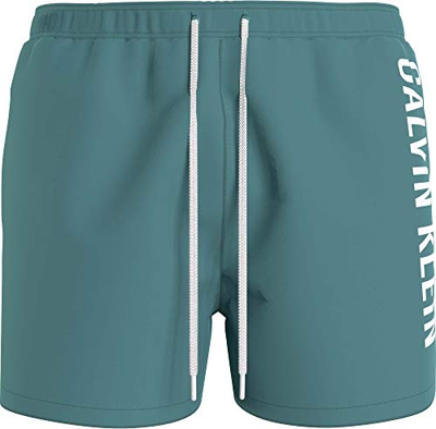 Calvin Klein Medium Drawstring, Baador para Hombre para Hombre, Azul (Sea Moss), L